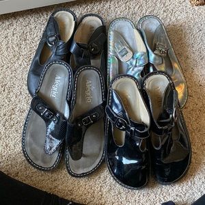 LOT Size 39 Alegria Clogs and Sandal
